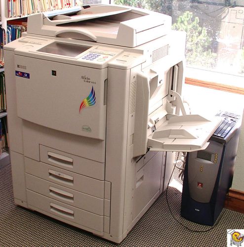 Ricoh aficio color 6513 photocopier / printer w fiery e-820 print controller for sale