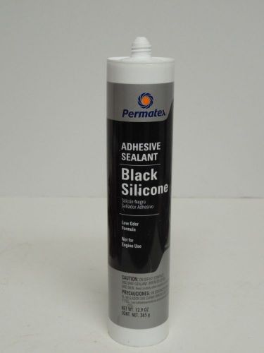 81173 Black Silicone Adhesive Sealant 12.9 oz NEW Free Shipping