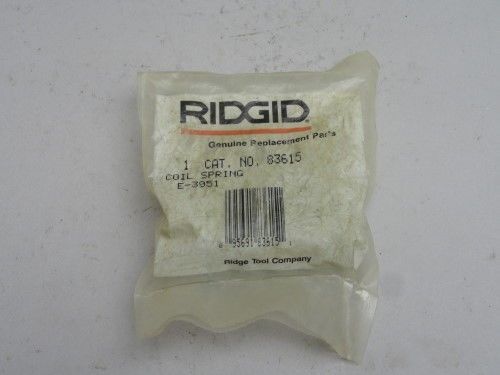 New oem ridgid 83615 e3051 coil spring 300 threader b-293 b-436 foot switch for sale