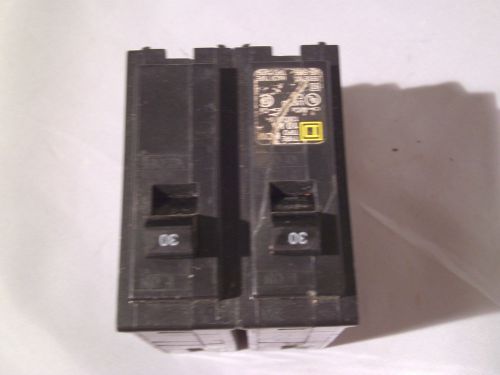 Square d 2 pole ab-5996 circuit breaker 30 amp type hom for sale