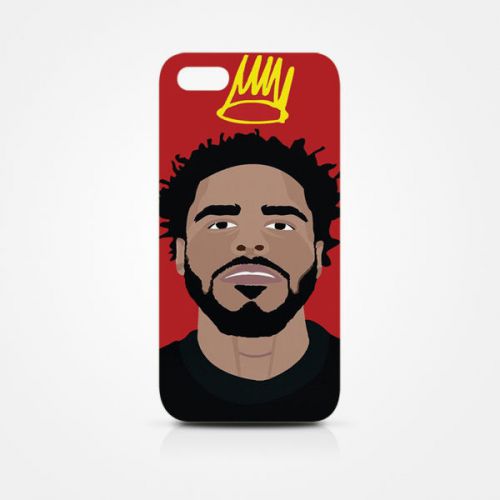 j cole cartoon fit for Iphone Ipod And Samsung Note S7 Cover Case