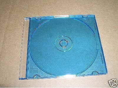 200  5.2MM SLIM CD JEWEL CASE W/ BLUE TRAY PSC16BLU