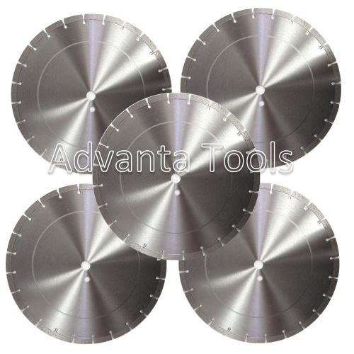 5PK 14&#034; Diamond Blade for Brick Block Concrete Masonry Pavers Stone - 20mm Arbor