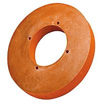 Crl/somaca ve2 / ve2plus2 / ve4 orange polishing wheel for 1/8&#034; to 3/4&#034; glas... for sale