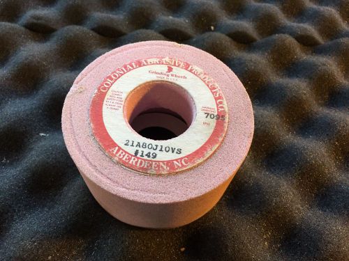 Colonial west abrasives &#034;pink a/o&#034; cup grinding wheel for sale