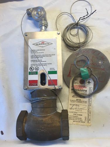 Used Amerex 1 1/2&#034; fire suppression gas valve #12793