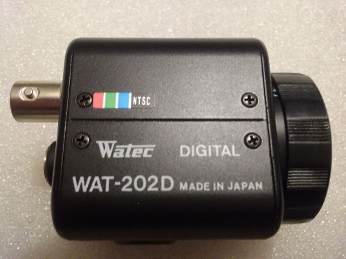 Microscope camera watec wat-202d mini ntsc digital ccd color camera (body only) for sale