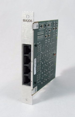 Harris GatesAir Intraplex MA-306 4x RJ-45 4-Wire Connector Interface Module