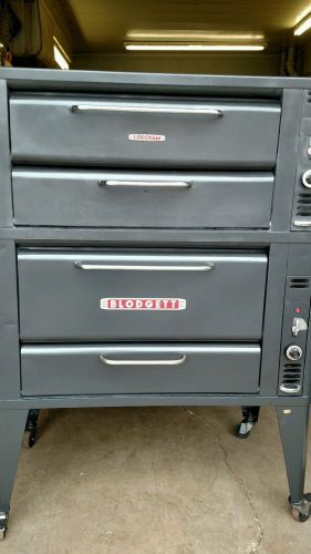 Blodgett 901/911 double stack deck oven