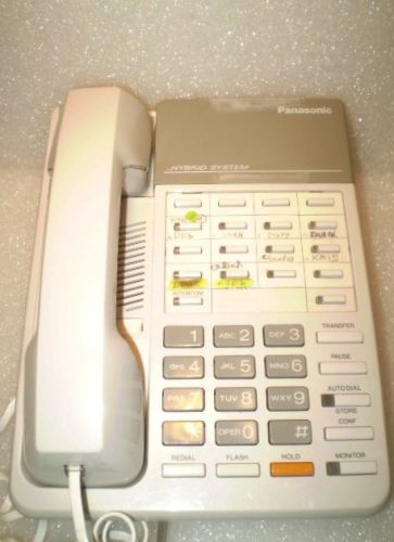 PANASONIC KX-T7050 HYBRID SYSTEM TELEPHONE WHITE