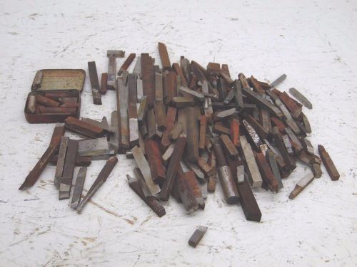 CUTTING BITS LOT OF 20 pounds MACHINIST LATHE TOOLS