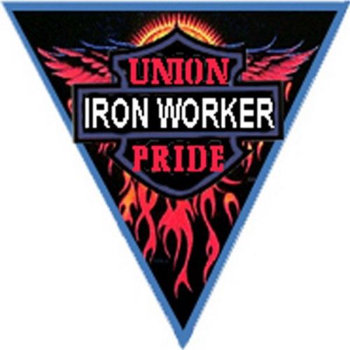 HARD HAT STICKERS, IRON WORKER CIW-4