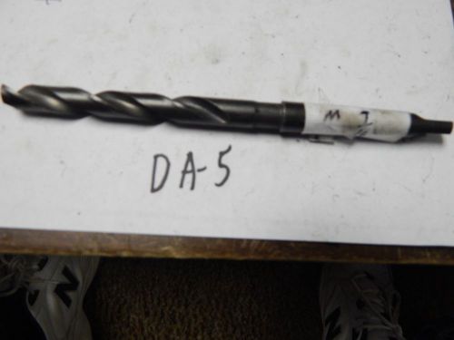 &#034;M&#034; 7/16&#034; x # 1 Taper Shank Twist Drill Bit