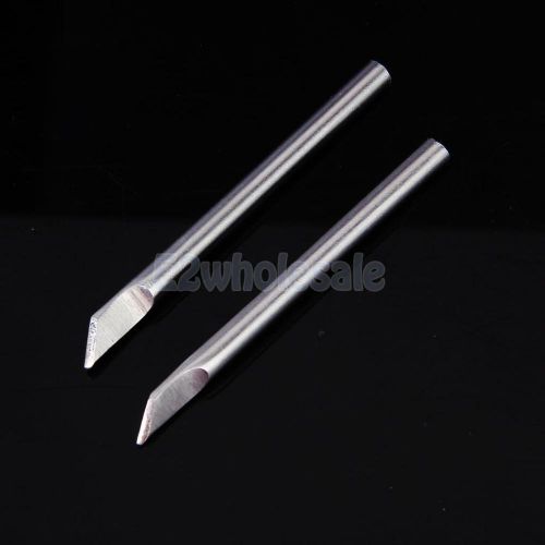2pcs 60w electric welding iron solder blade tip head replacement diy tool for sale