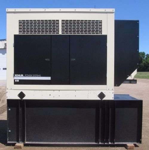 58kw kohler / john deere diesel generator / genset - yr. 2005 - load bank tested for sale