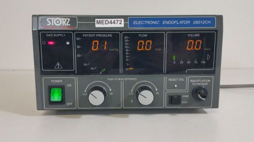 Storz Electronic Endoflator 26012CH Insufflator Karl Storz Endoskope