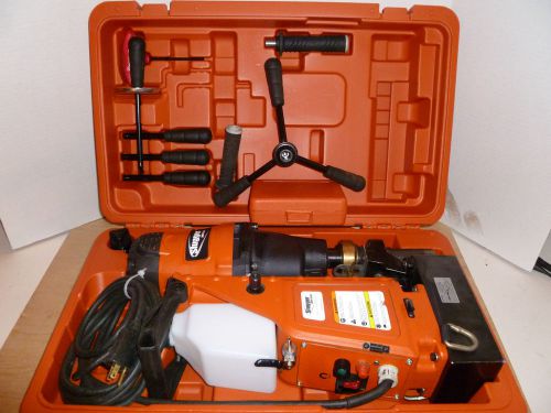 FEIN SLUGGER  JHM USA5 MAGNETIC  DRILL w/ CASE AND ACCESSORIES TOOL KIT