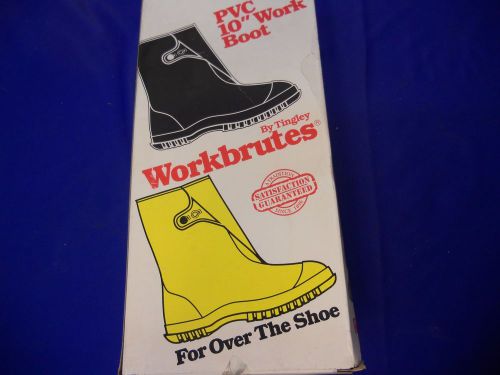 Worbrutes by Tingley &#039;Over The Shoe&#039; PVC 10&#034; Work Boot Yellow   A0182
