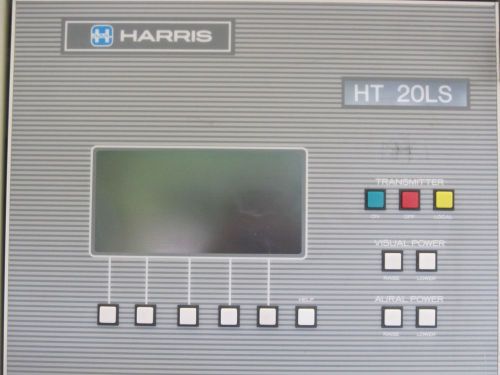 Harris HT 20LS TV Transmitter, 20 kW, VHF Channel 2