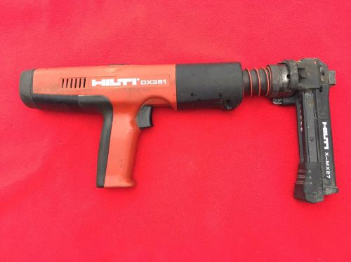 Hilti DX351 Powder Actuated Tool w/ Magazine Attachment X-MX32