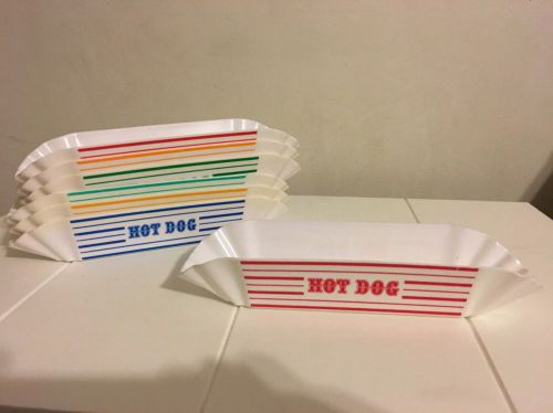 Plastic Hot Dog Holders (7 Pack)