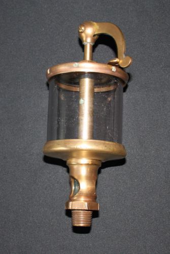 The Lunkenheimer Co. Crown #4 Swing Top Brass Oiler Lubricator