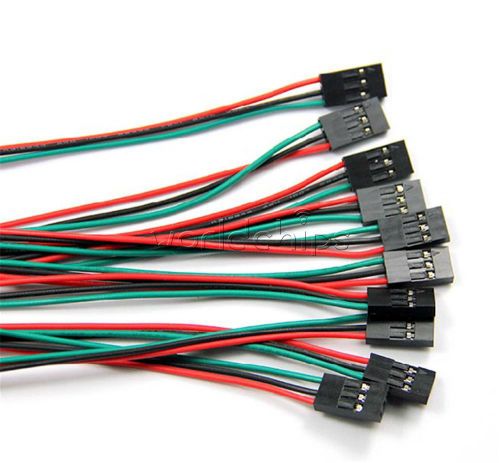 2PCS 3Pin 70cm Cable Set Female-Female Jumper Wire for Arduino 3D Printer Reprap