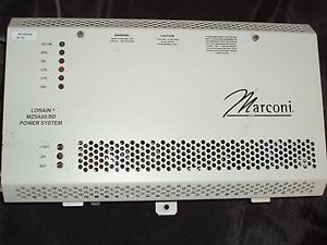 EMERSON MARCONI LORAIN MZ5A50/BD 48V POWER SYSTEM CABINET Telecom Equipment