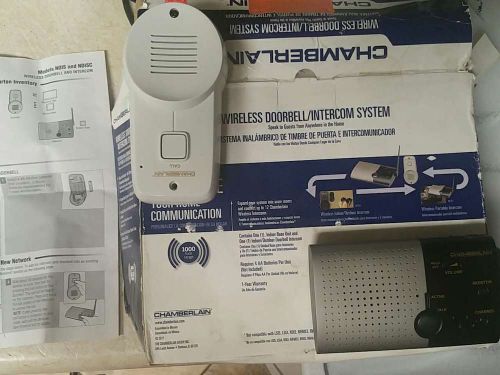 CHAMBERLAIN Wireless Doorbell Intercom System Home Communication Control