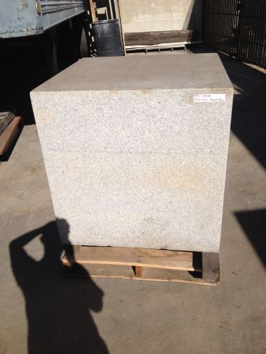 Granite stone cube block plate #1 36&#034;x36&#034;x36&#034; instrument grade for sale