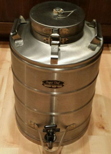 Super Chef 5 Gallon Insulated Beverage Dispenser
