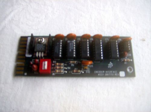 Label Aire Encoder Interface Board 0017751 ECL