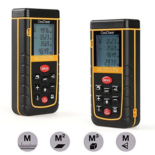 Coocheer coocheer laser distance meter, handy laser distance meter with mute for sale