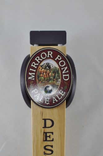 Deschutes Brewery Mirror Pond Pale Ale Wooden Beer Tap Handle