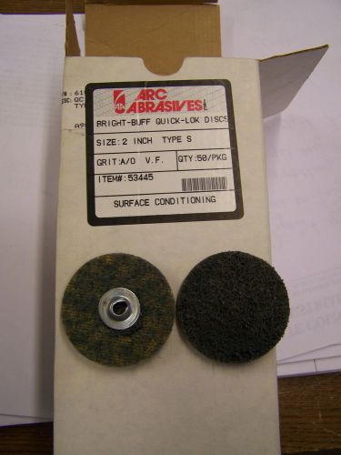 Abrasive Finishing  Buffing  Disc 2&#034; Type S