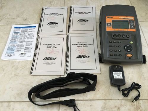 Alber Cellcorder CRT-300 Handheld Cell Voltage Resistance Tester Charger manual