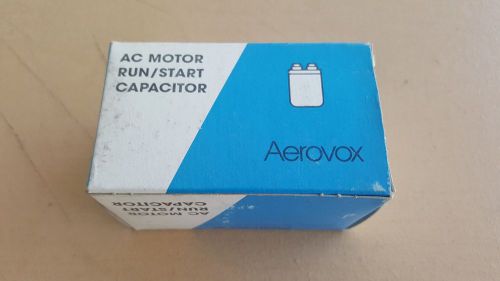 Aerovox AC Motor start capacitor 1010 110/125 volt N I B for air conditioner ETC