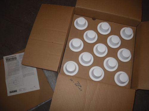 NEW RASCO/Reliable SWC 1/2 Fire Sprinklers Cover Plates 135F white 50 ct box new