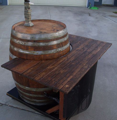 Refrigerated barrel kegerator for sale