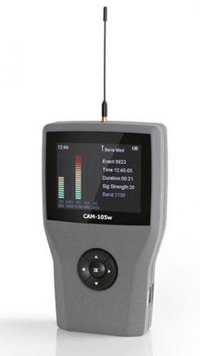 Cam-105w cellular activity monitor - 2g/3g/4g wifi/bluetooth tscm bug detector for sale
