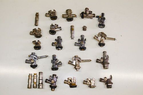 LOT of Draft Beer Keg Couplers Pieces.  D/U/S System Probe Body FOR PARTS/REPAIR