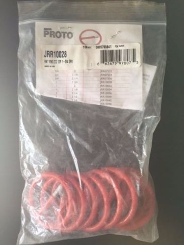 New Proto JRR10028 Retaining Ring With Crush Gauge 1&#034; Drive 1-3/4 GRV 10 Pack