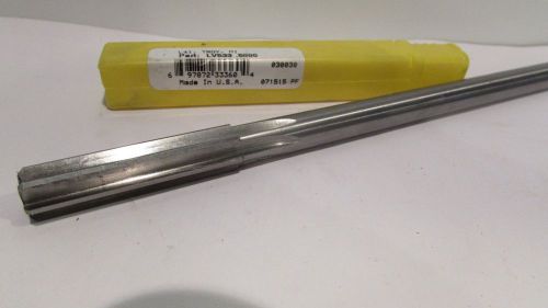 .500 HIGH SPEED STEEL  STRAIGHT FLUTE CHUCKING REAMER  L&amp;I- MADE IN USA