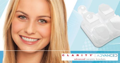 3M Clarity Advanced APC Plus (Pre-Pasted) Ceramic Brackets, U/L 5-5 (10 sets)