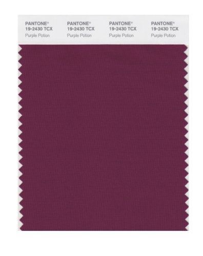 Pantone PANTONE SMART 19-2430X Color Swatch Card, Purple Potion