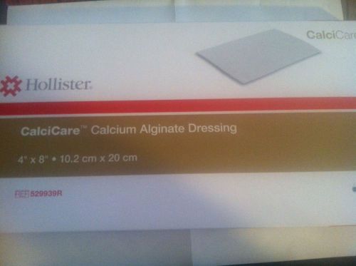 CalciCare Calcium Alginate Dressing 4&#034; X 8&#034; 529939R Qty 5 Per Box Lot 5 Boxes