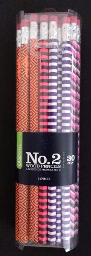No.2 Pencils- Casemate - 30 count - Assorted Designs