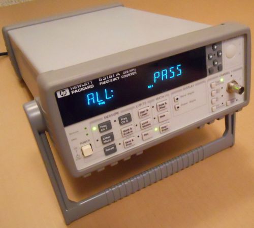 Hp 53181a 225 mhz frequency counter for sale