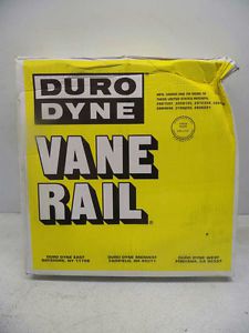 Duro dyne 4002 vr2 100&#039; galvanized vane rail for sale