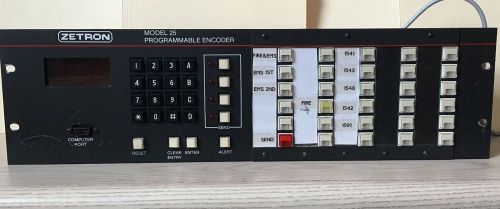 ZETRON Model 25 Programmable Emergency Dispatch Encoder